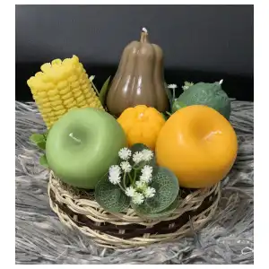 Cesta con fruta miniatura 2