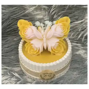 Base d yeso / mariposa miniatura 2